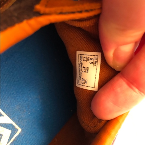 Vans Brown and Black Sneakers - Picture 3 of 3